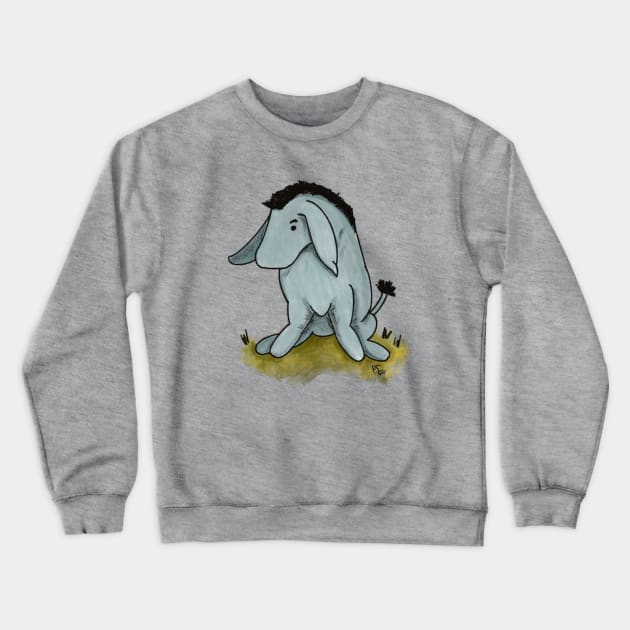 Eeyore the Donkey Crewneck Sweatshirt by Alt World Studios